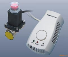 安康報(bào)警器 流線(xiàn)型家用燃?xì)鈭?bào)警器聯(lián)電磁閥，值得信賴(lài)的安全守護(hù)